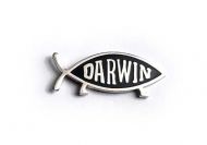 Darwin Lapel Pin (Silver)